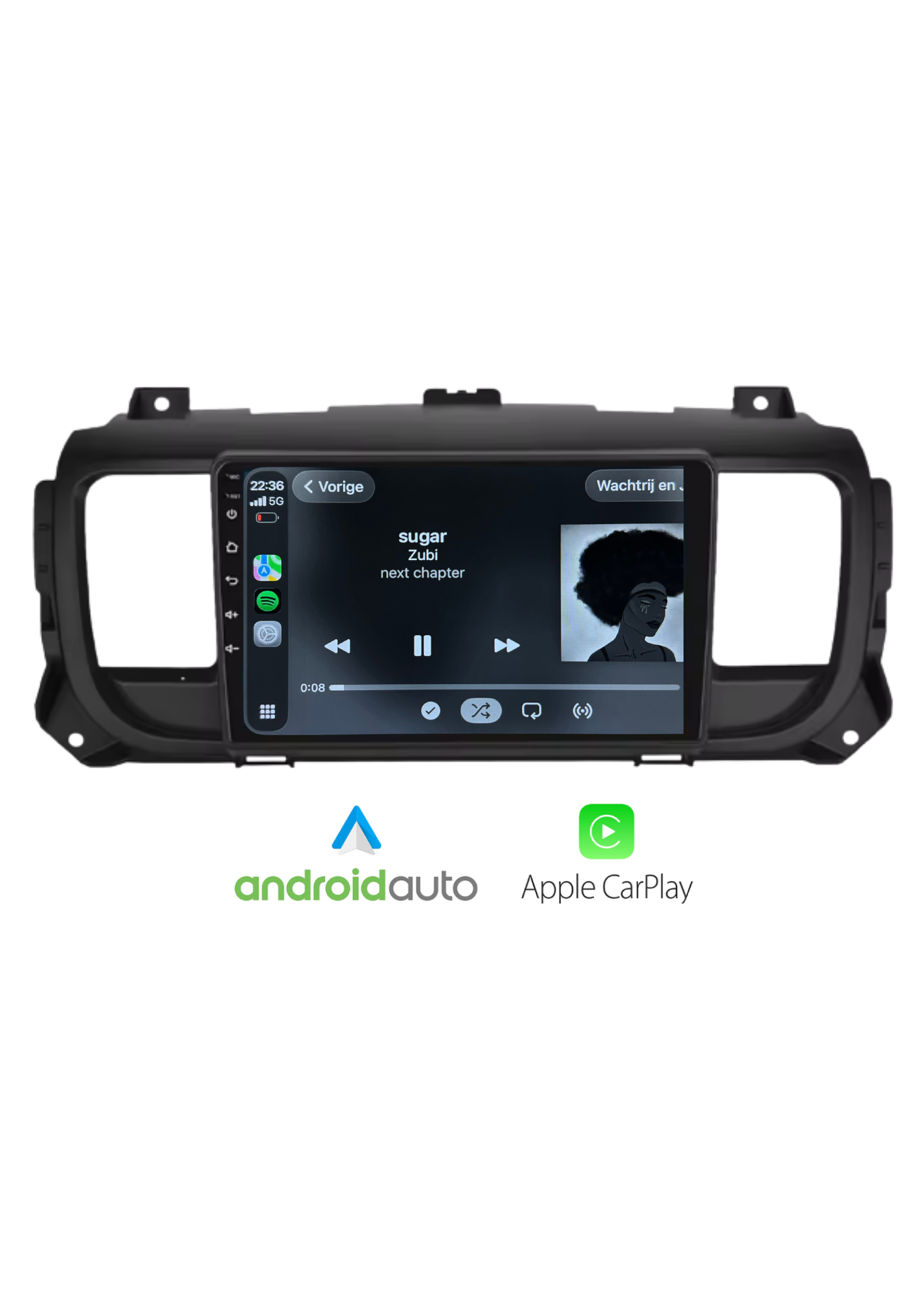 Citroën Jumpy | Peugeot Expert | CarPlay & Android Auto | 2016–2021
