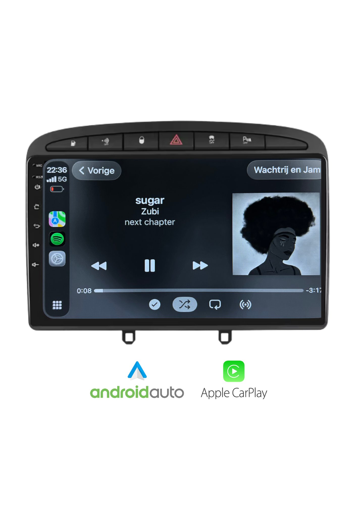 Peugeot 308 | CarPlay & Android Auto | 2007–2015 | 64 GB