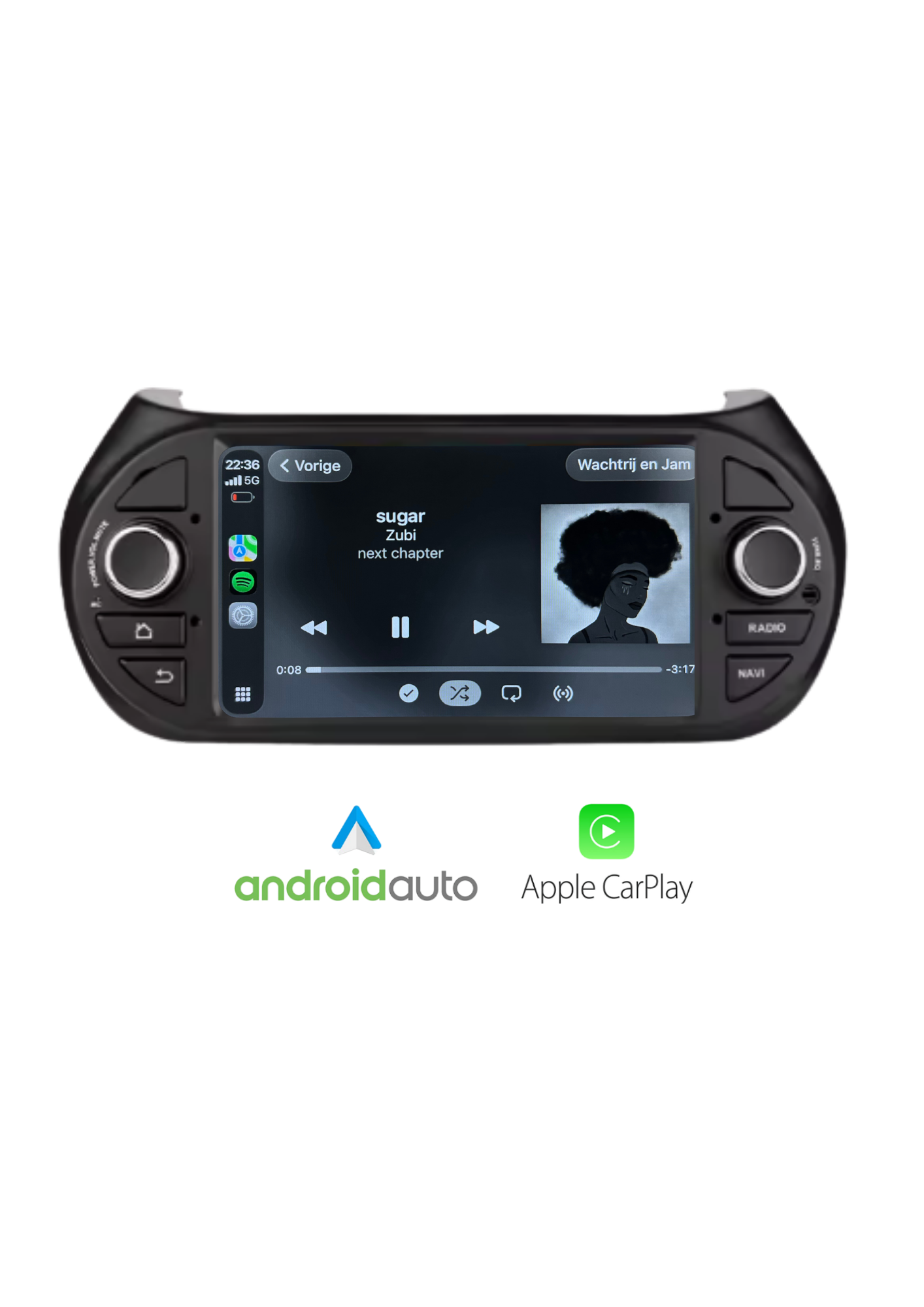 Citroën Nemo | Fiat Fiorino | Peugeot Bipper | CarPlay & Android Auto | 2008–2017