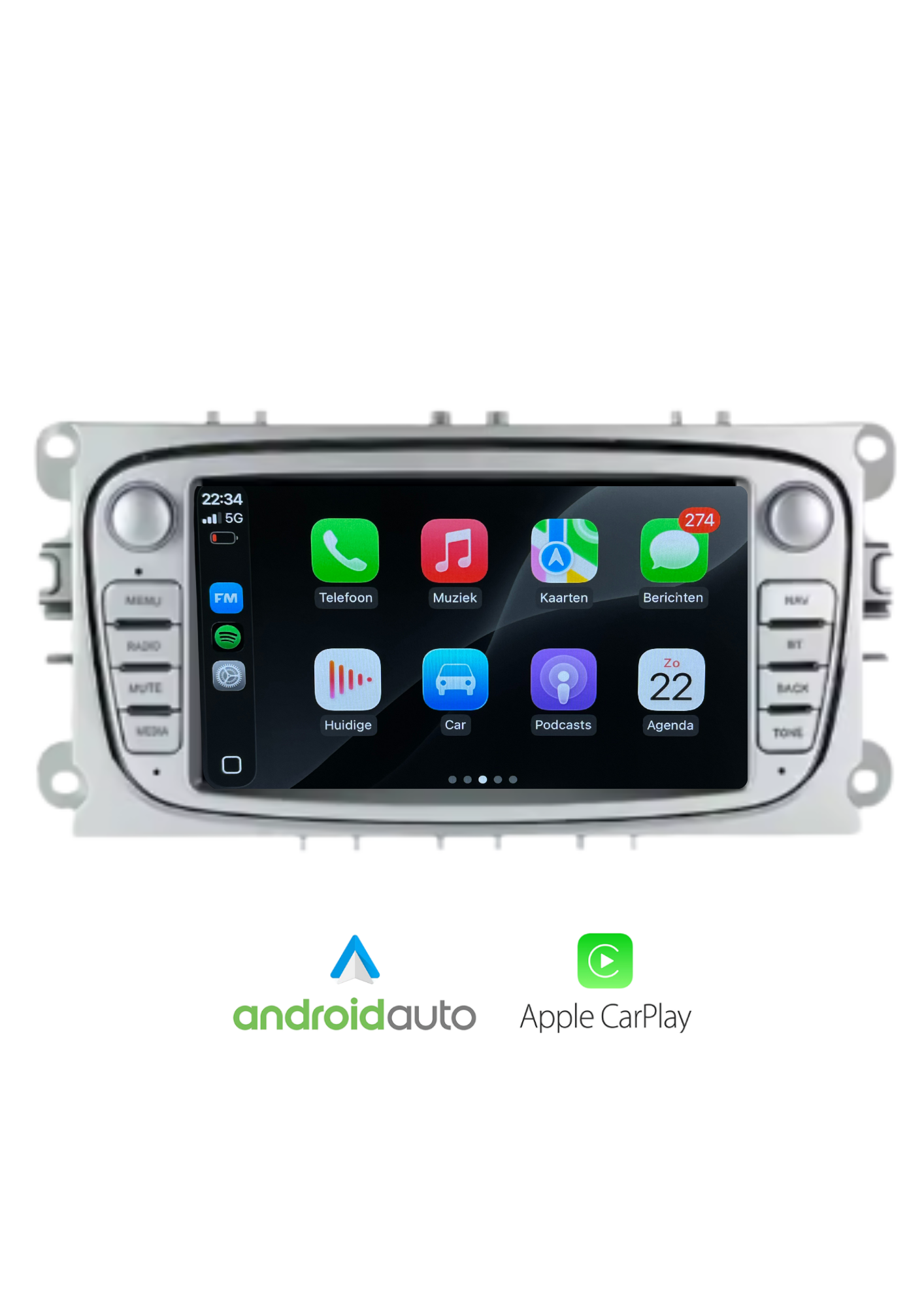 Ford Focus / Mondeo / S-MAX / Galaxy / Transit / Kuga | CarPlay & Android Auto | 64 GB