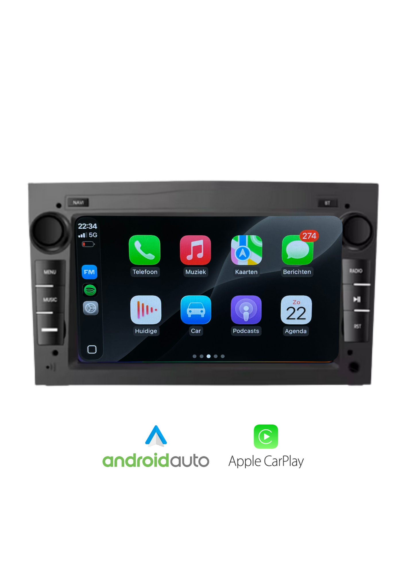 Opel Corsa, Astra, Combo (etc.) | CarPlay & Android Auto | 2004-2016 | 64GB