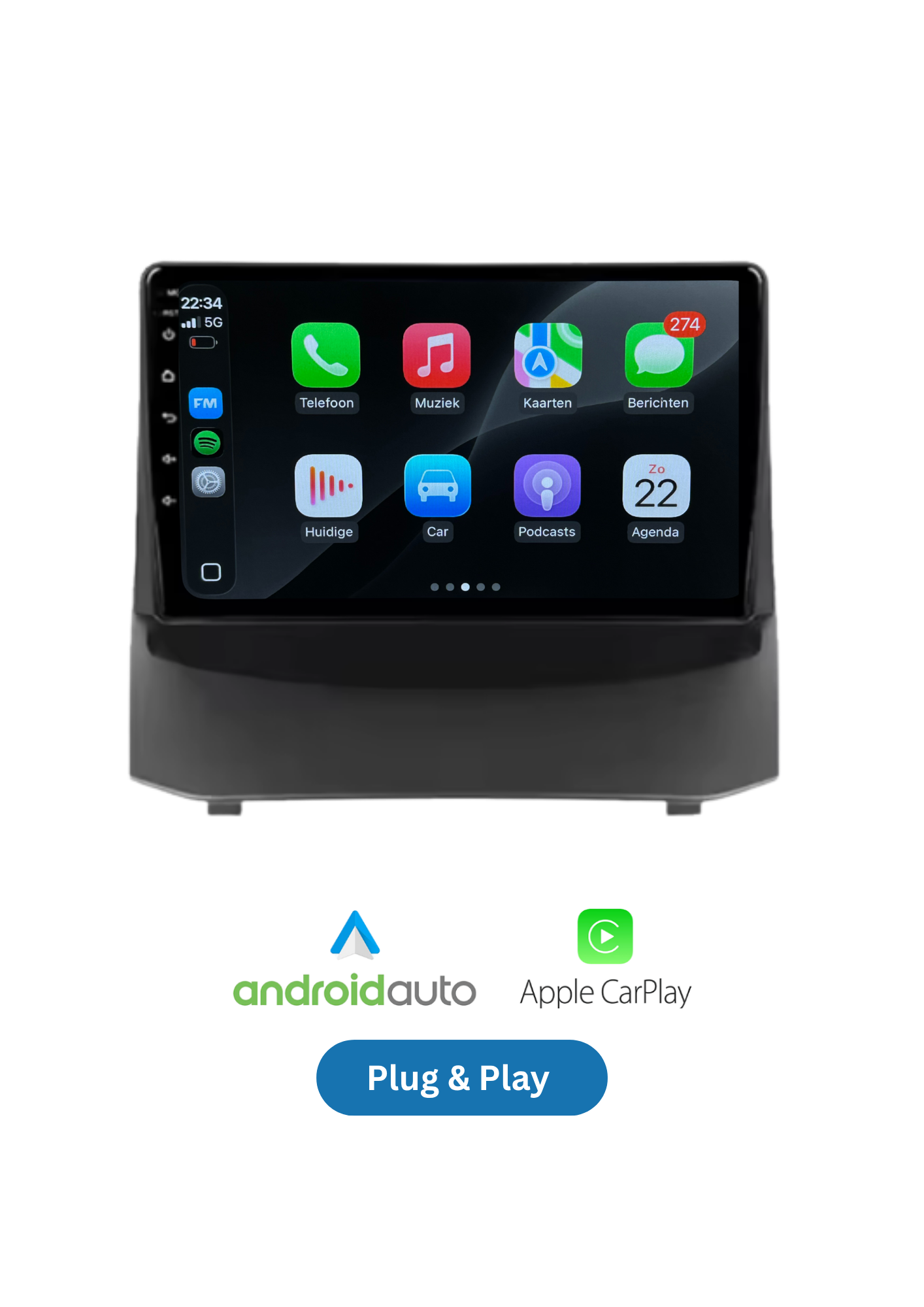 Ford Fiesta MK7 | CarPlay & Android Auto | 2009–2017 | 64 GB