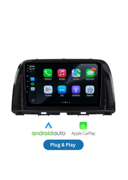 Mazda CX-5 | CarPlay & Android Auto | 2012–2017 | 64 GB