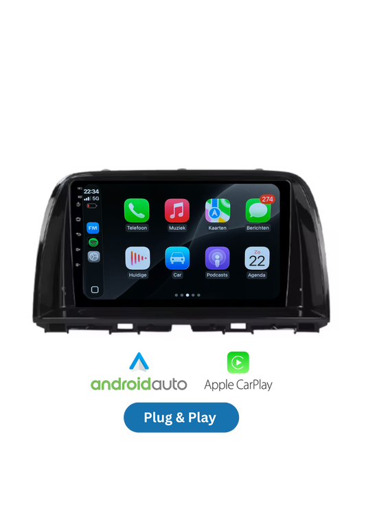 Mazda CX-5 | CarPlay & Android Auto | 2012–2017 | 64 GB