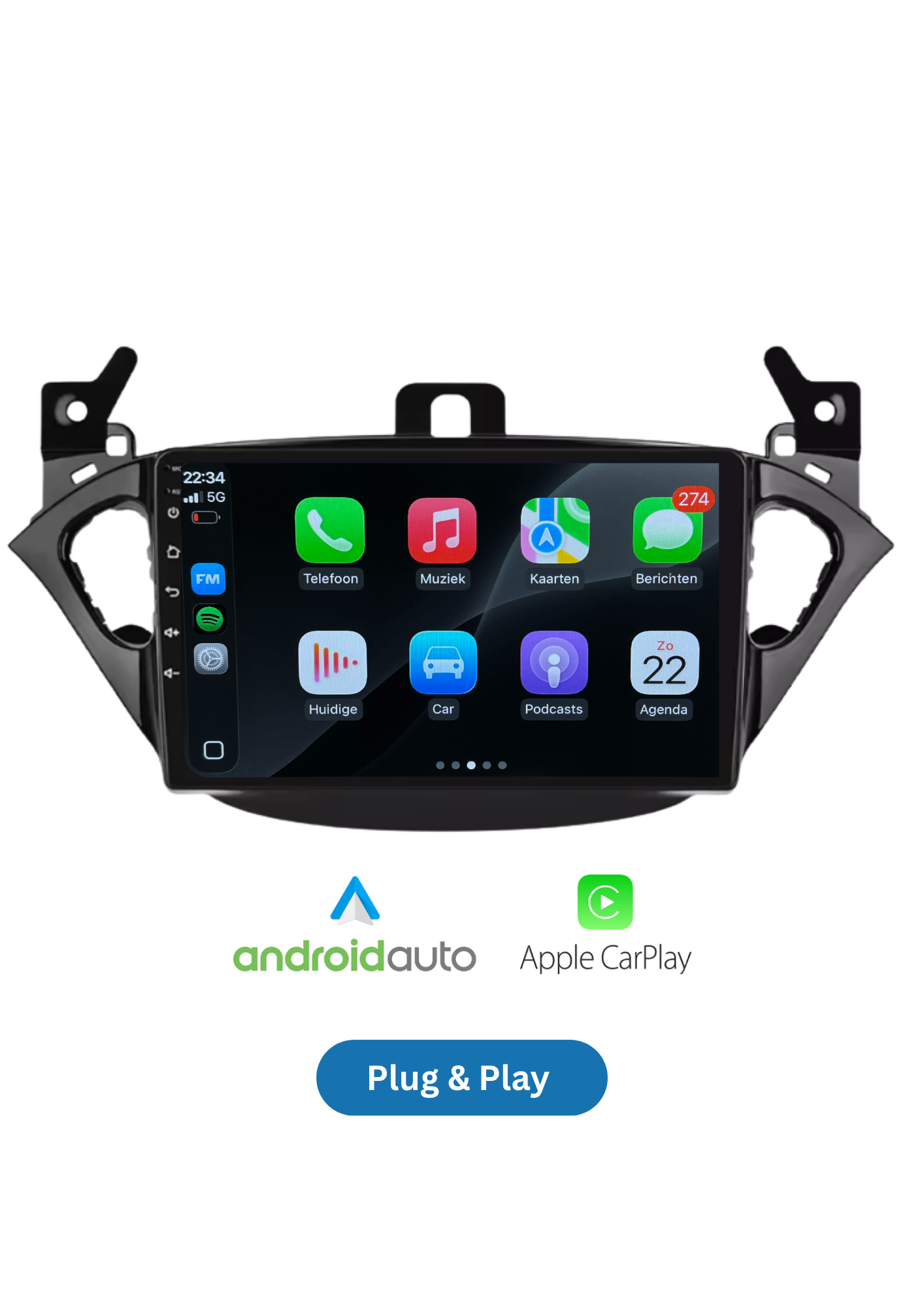 Opel Adam / Corsa | CarPlay & Android Auto | 64 GB