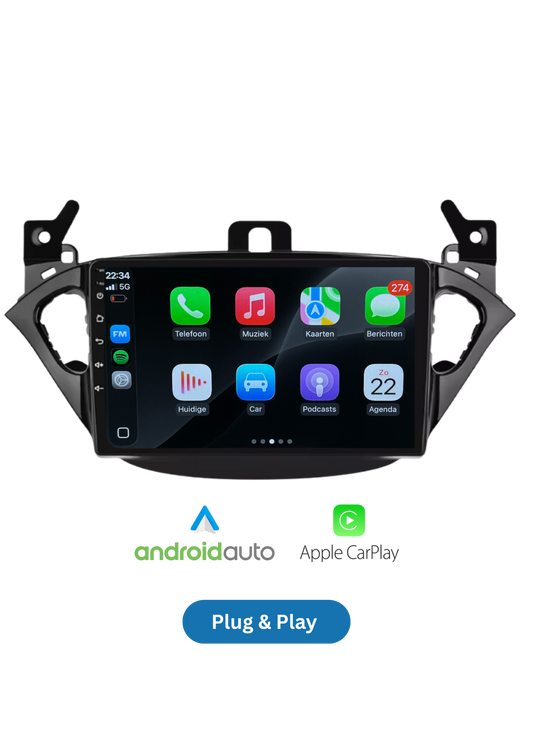 Opel Adam / Corsa | CarPlay & Android Auto | 64 GB