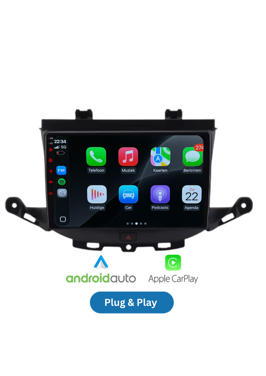 Opel Astra K | CarPlay & Android Auto | 2015–2019 | 64 GB
