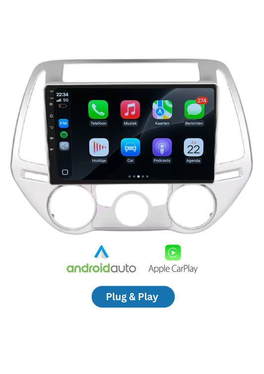 Hyundai i20 | 2010–2014 | Drahtloses CarPlay & Android Auto | 64 GB