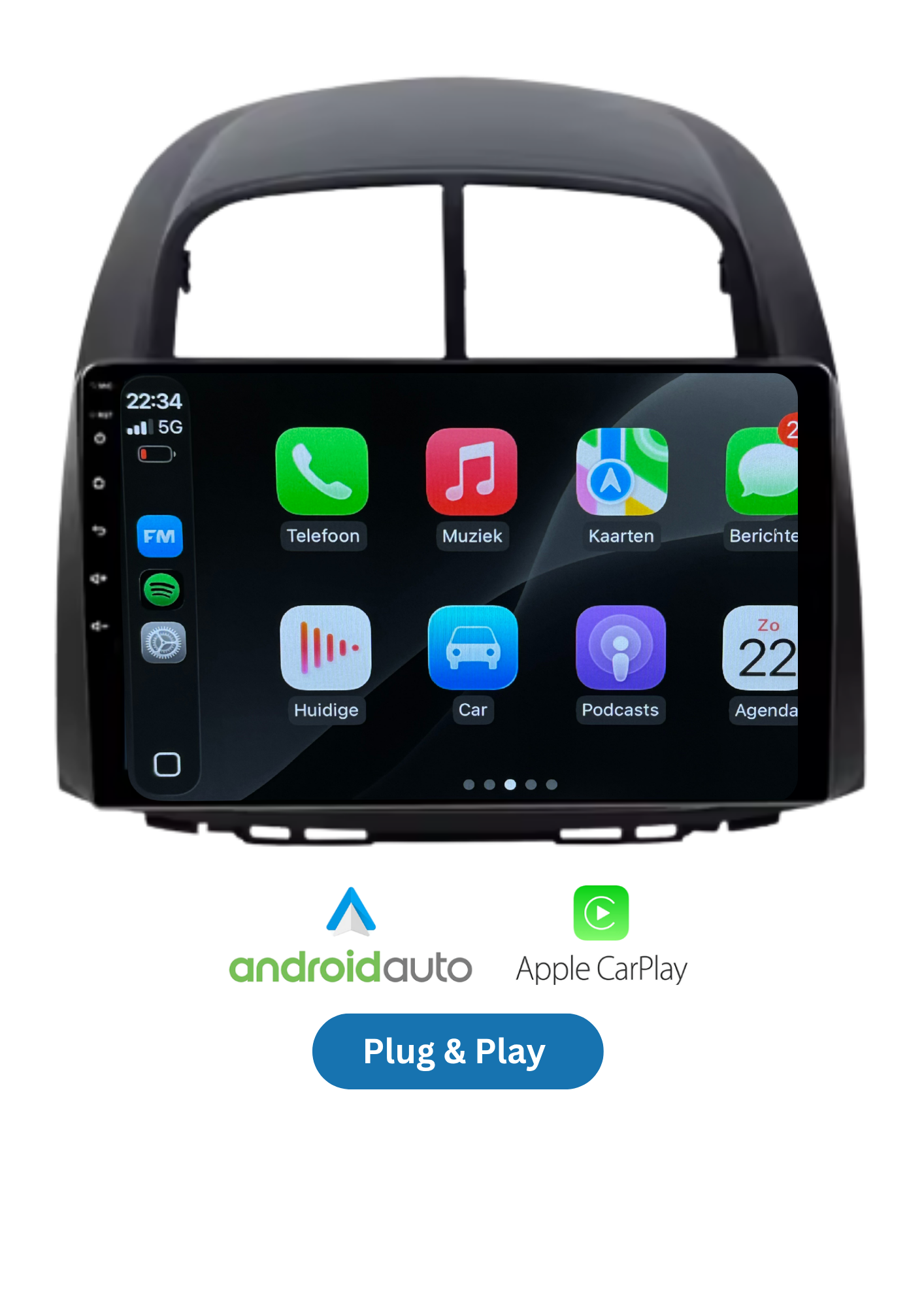 Daihatsu Sirion 2 | CarPlay & Android Auto | 2004-2011 | 64 GB