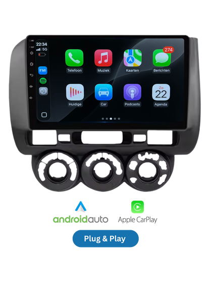 Honda Jazz | CarPlay & Android Auto | 2002–2007 | 64 GB