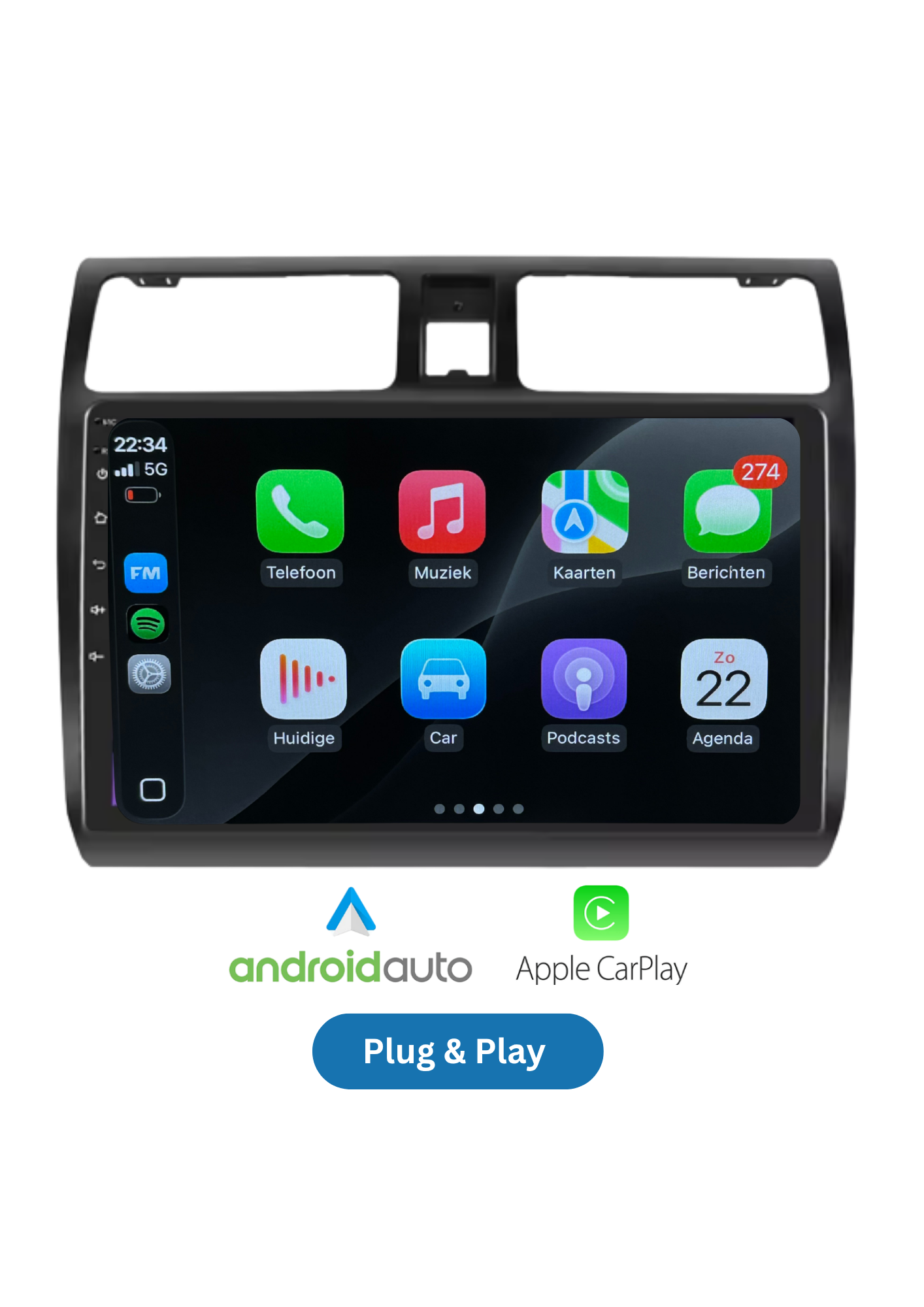 Suzuki Swift | CarPlay & Android Auto | 2005-2010 | 64 GB
