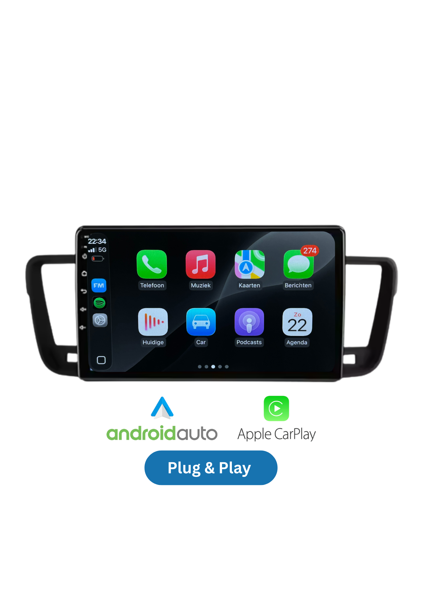 Peugeot 508 | CarPlay & Android Auto | 2011–2018 | 64 GB