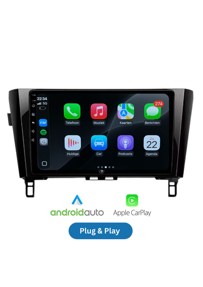 Nissan Qashqai / X-Trail | CarPlay & Android Auto | 2013–2022 | 64 GB