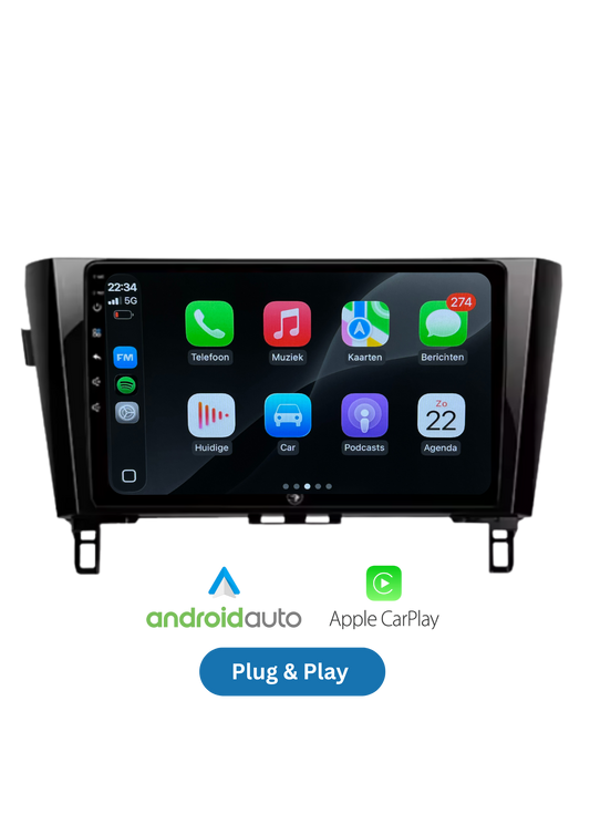 Nissan Qashqai / X-Trail | CarPlay & Android Auto | 2013–2022 | 64 GB
