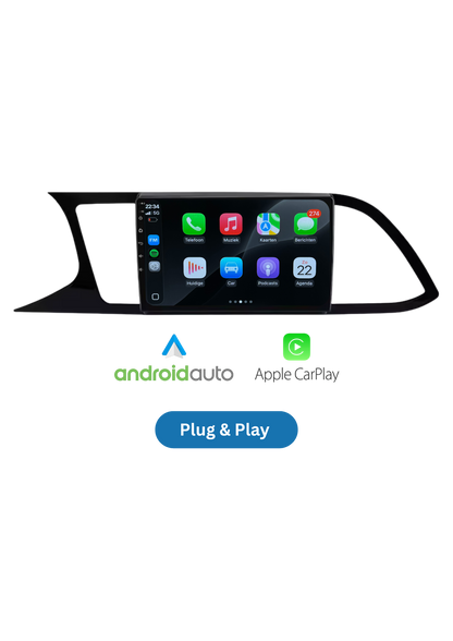 Seat Leon Display | CarPlay & Android Auto (drahtlos) | 2012–2020 | 64 GB