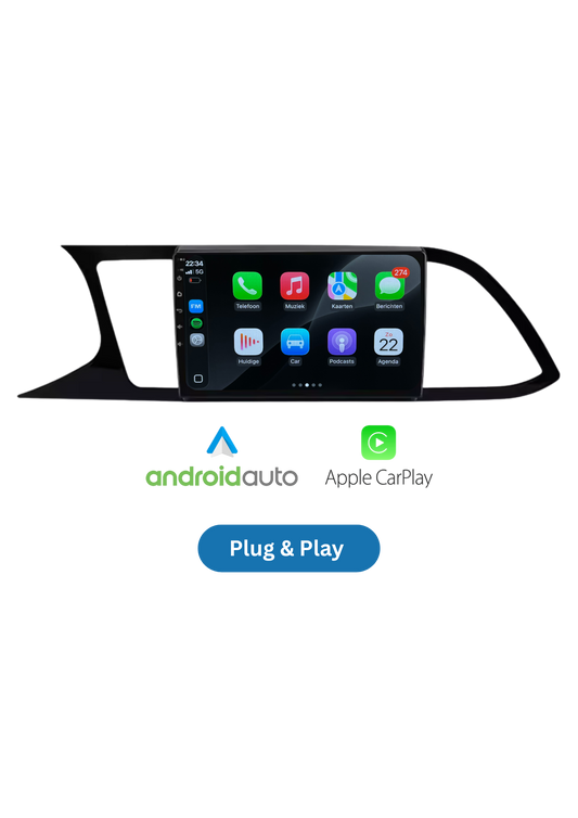 Seat Leon Display | CarPlay & Android Auto (drahtlos) | 2012–2020 | 64 GB