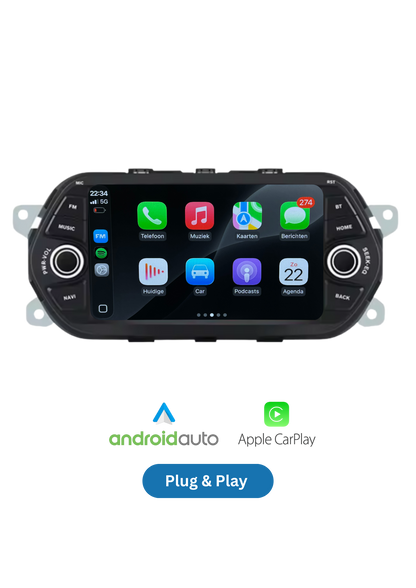 Fiat Egea / Tipo | CarPlay & Android Auto | 2015-2023 | 64GB