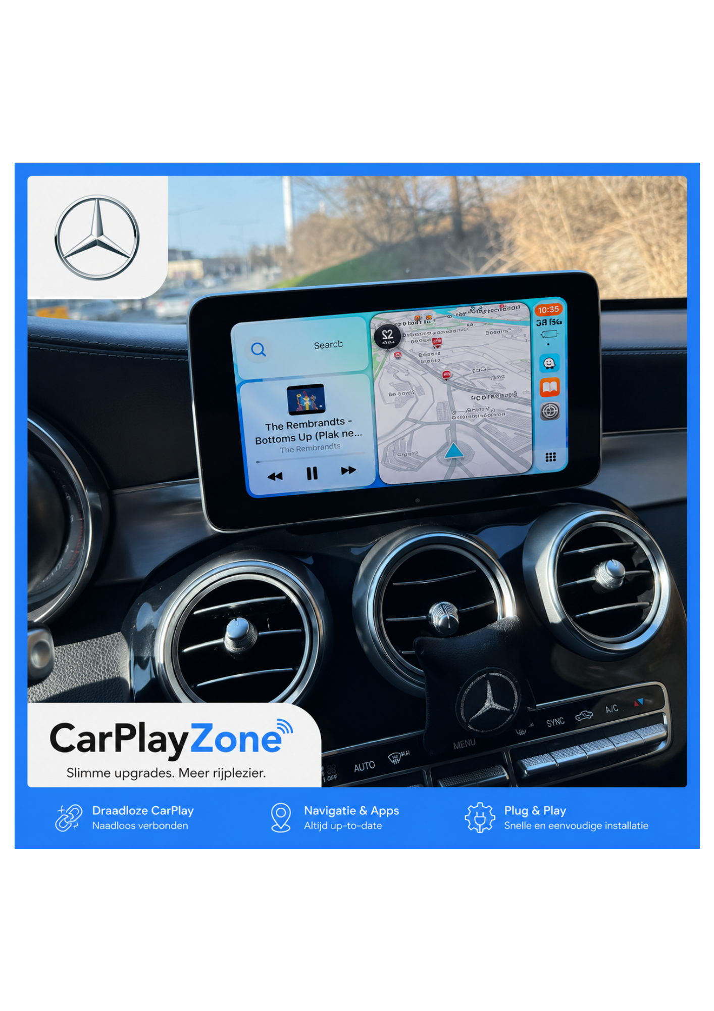 Mercedes CarPlay Box | Drahtloses Apple CarPlay & Android Auto