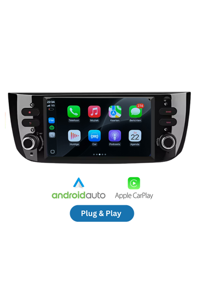 Fiat Punto Evo | CarPlay & Android Auto | 2011-2015 | 64GB