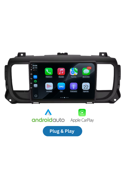 Citroën Jumpy | Peugeot Expert | CarPlay & Android Auto | 2016–2021