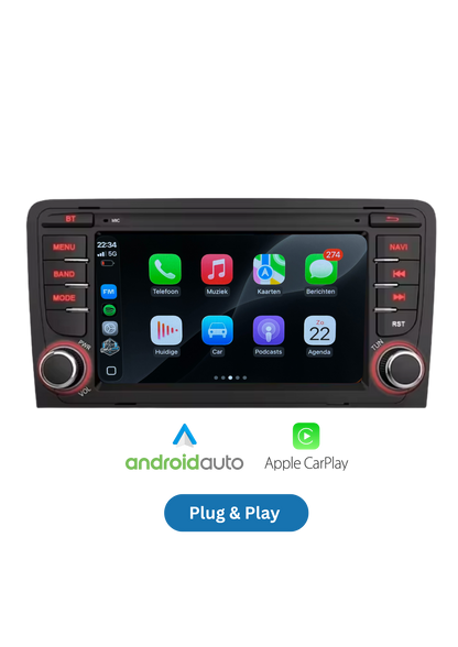Audi A3 | CarPlay & Android Auto draadloos | 64 GB