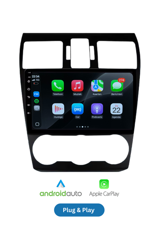 Subaru XV / Impreza / MK4 / Forester | CarPlay & Android Auto | 2012–2018 | 64 GB