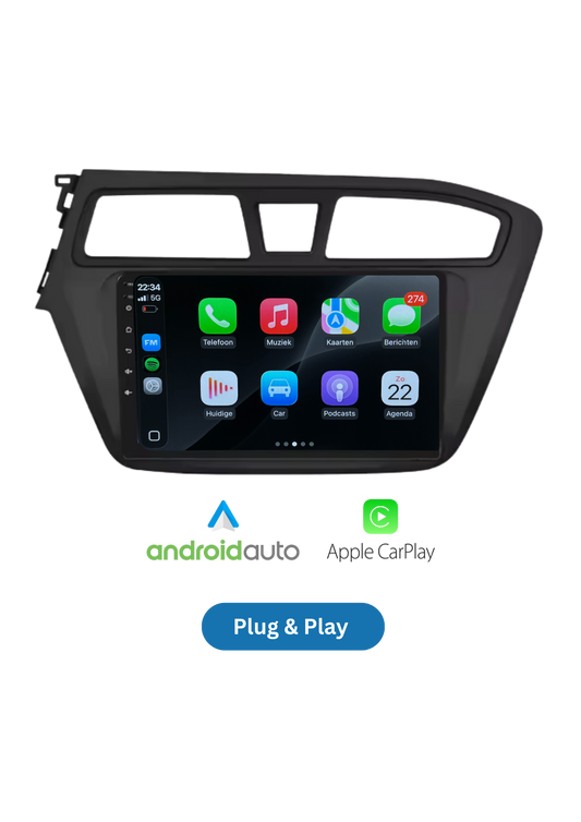 Hyundai i20 | 2014–2019 | Drahtloses CarPlay & Android Auto | 64 GB
