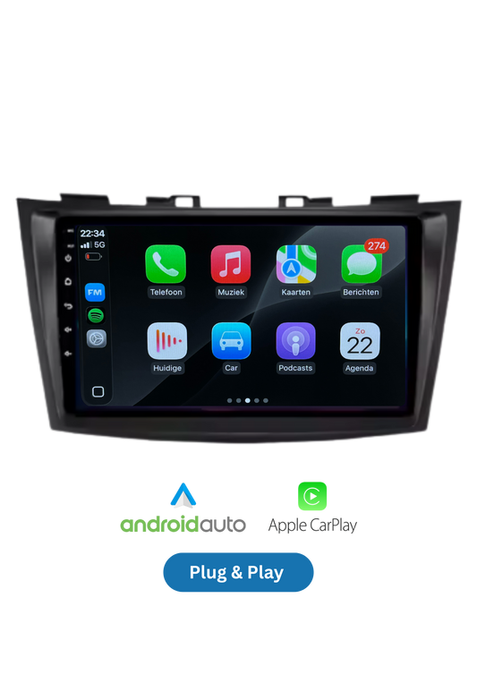 Suzuki Swift | CarPlay & Android Auto | 2011–2015 | 64 GB