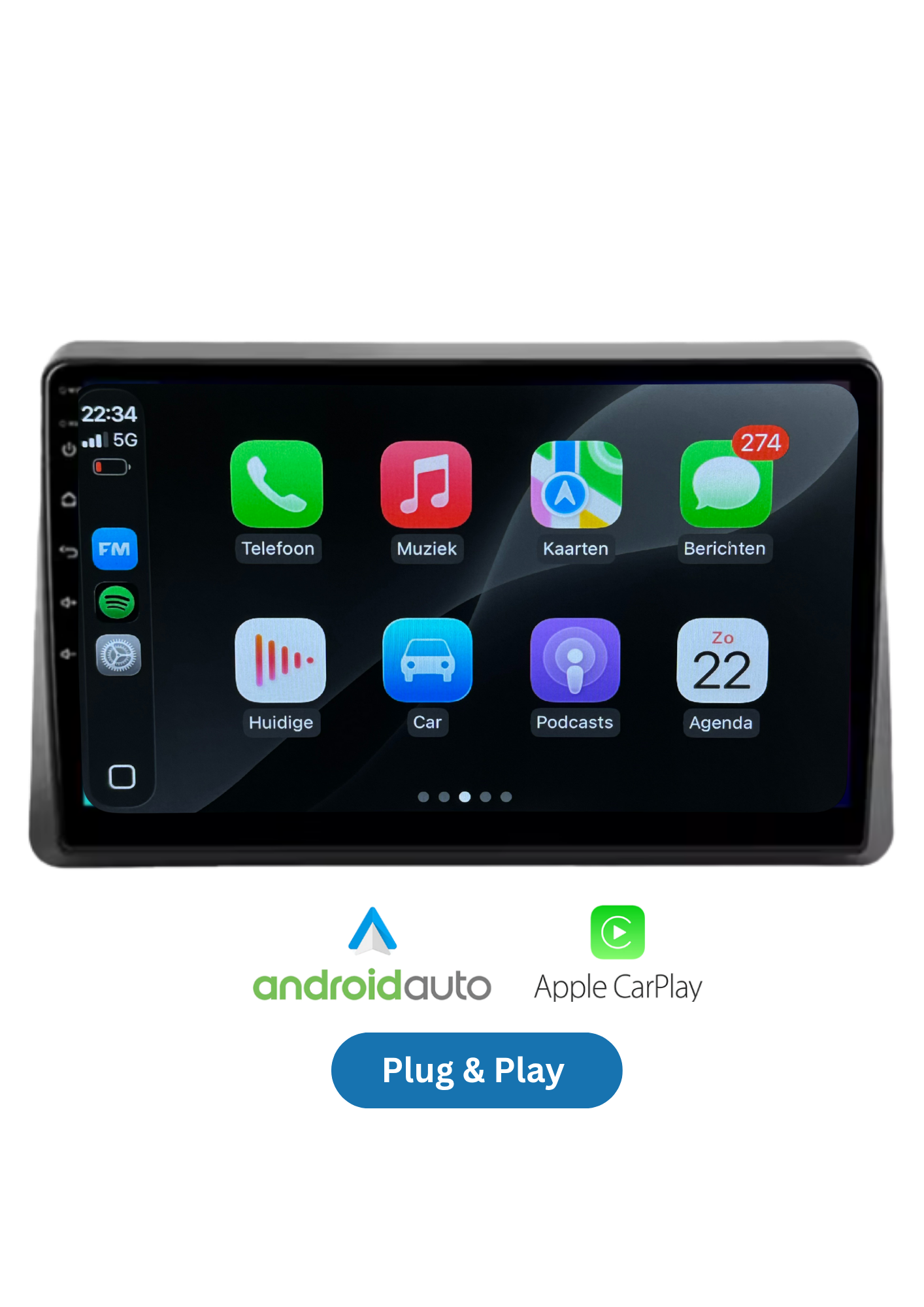 Renault Master | CarPlay & Android Auto | 2019-2022 | 64 GB