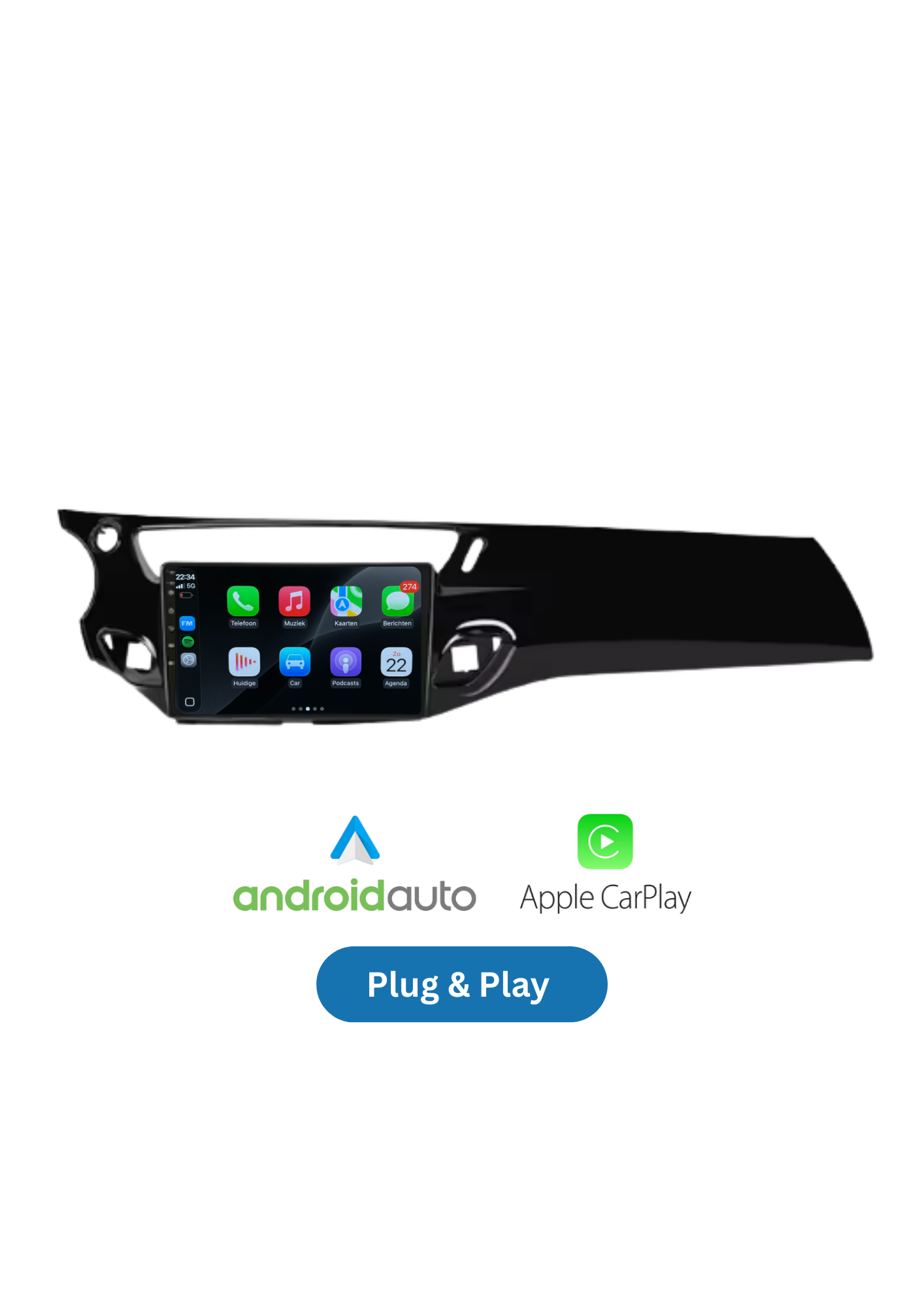 Citroen C3 | CarPlay & Android Auto | 2010-2016