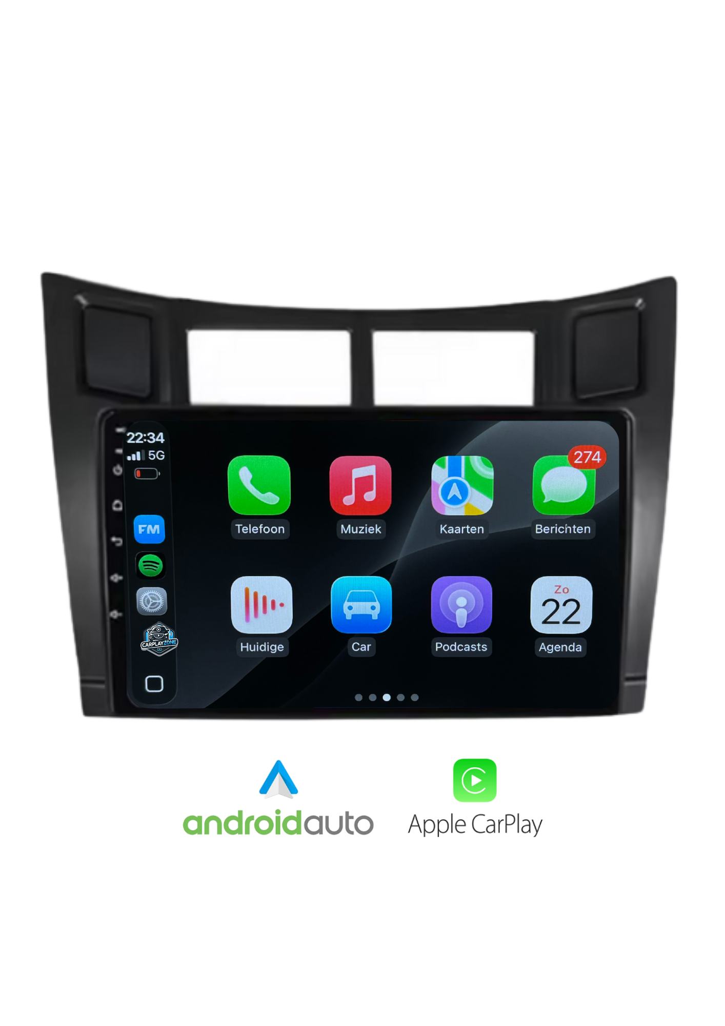 Toyota Yaris | CarPlay & Android Auto | 2005-2011 | 64GB