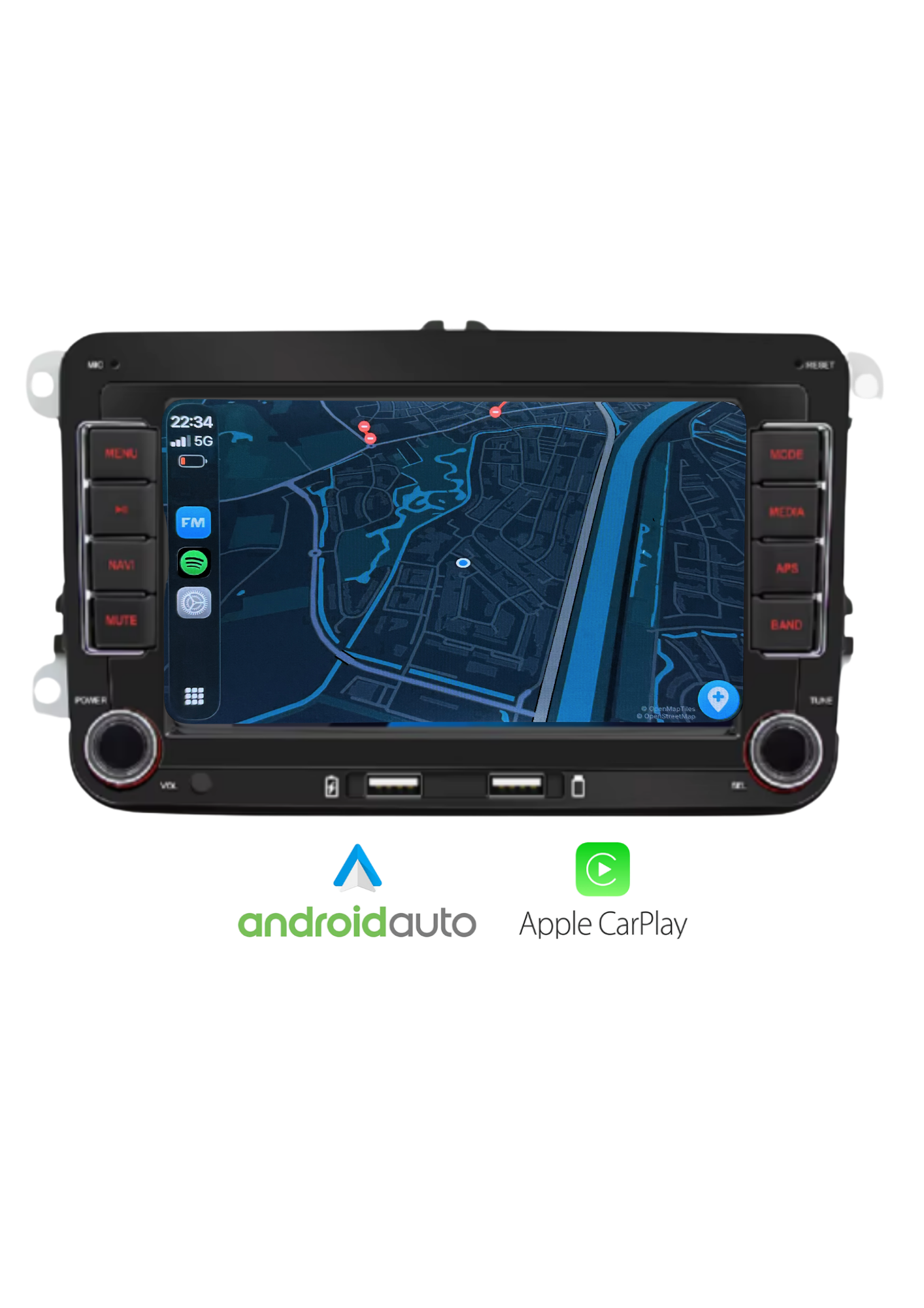 Seat scherm | Carplay & Android auto draadloos | 64 GB