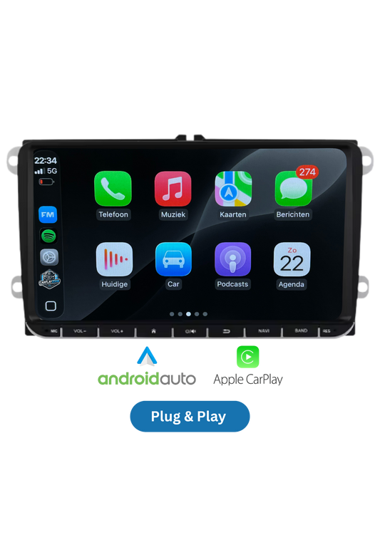 Seat-Bildschirm (9 Zoll) | CarPlay & Android Auto (drahtlos) | 64 GB