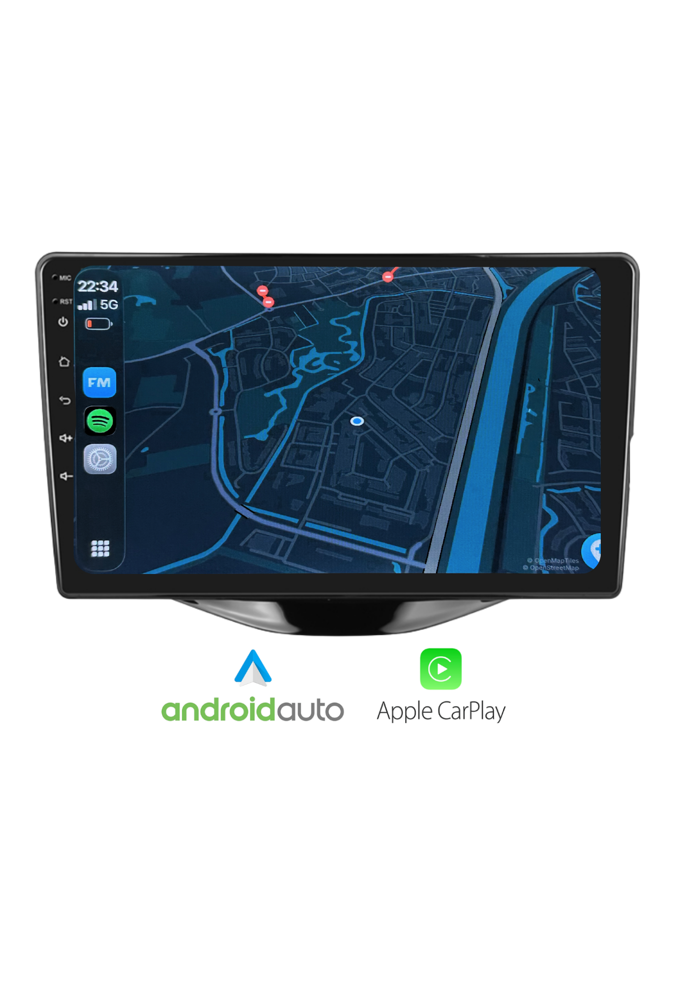 TToyota Aygo – Peugeot 108 – Citroën C1 – 2014–2020 | CarPlay & Android Auto | 64 GB