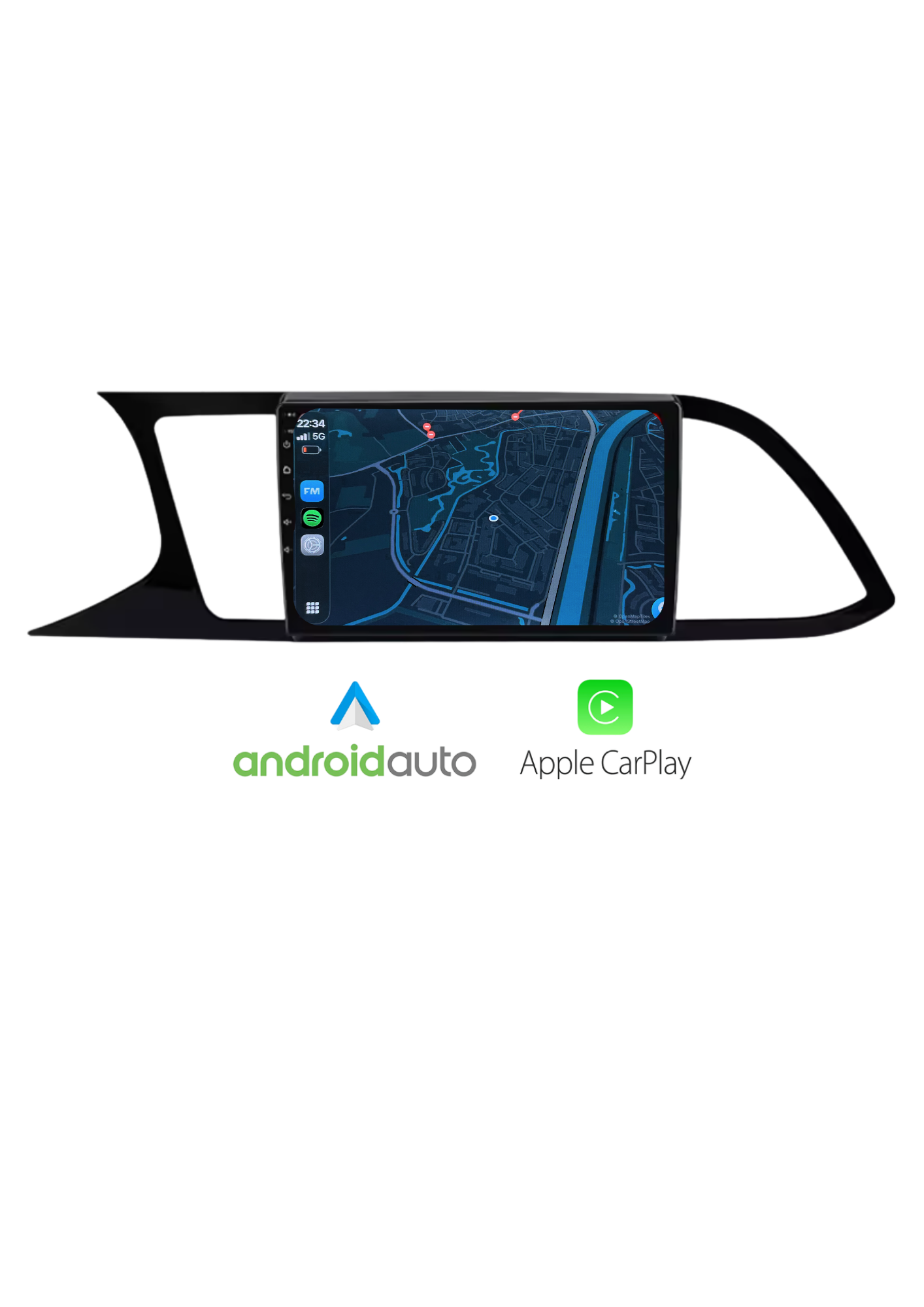 Seat Leon Display | CarPlay & Android Auto (drahtlos) | 2012–2020 | 64 GB