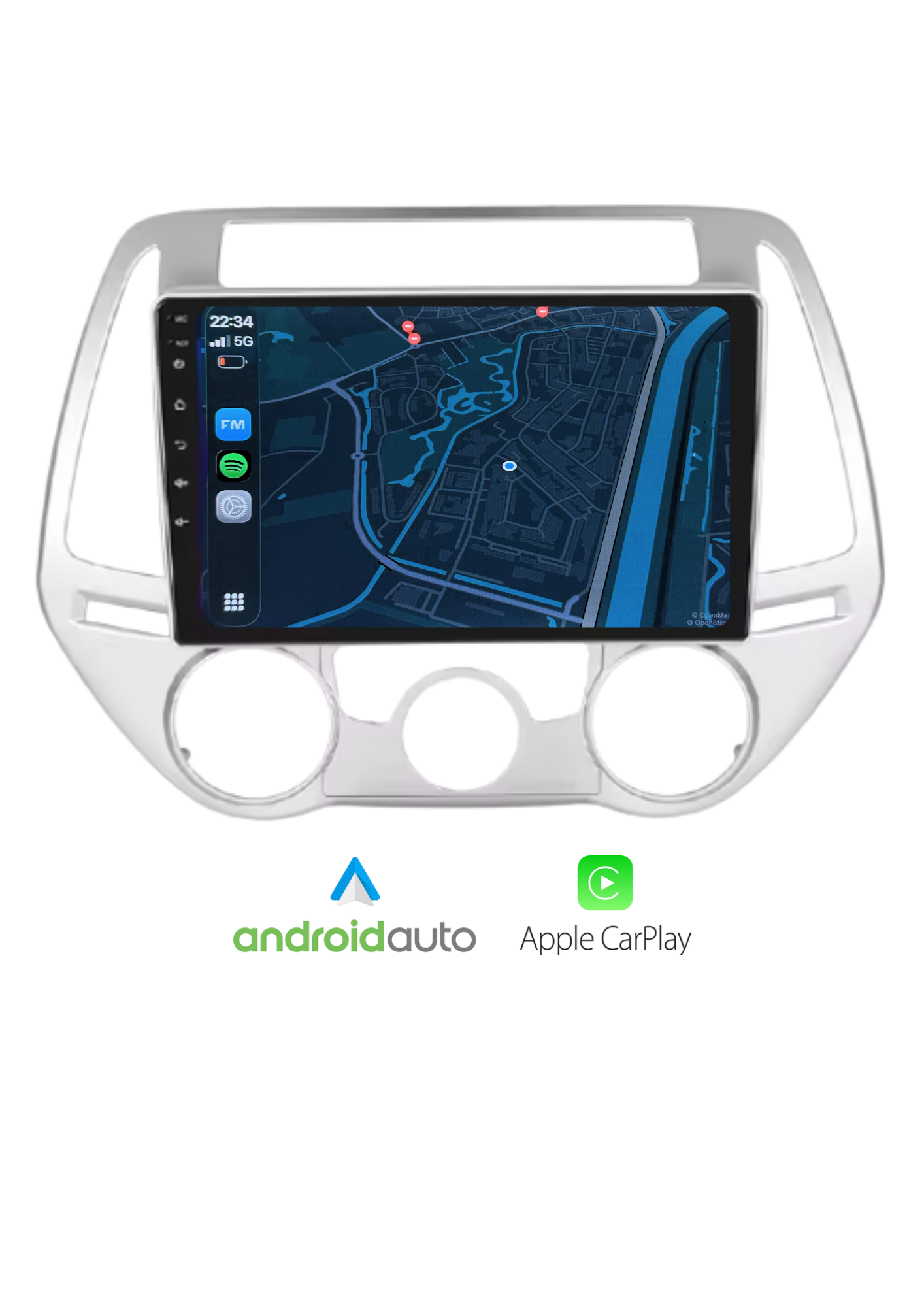 Hyundai i20 | 2010–2014 | Drahtloses CarPlay & Android Auto | 64 GB