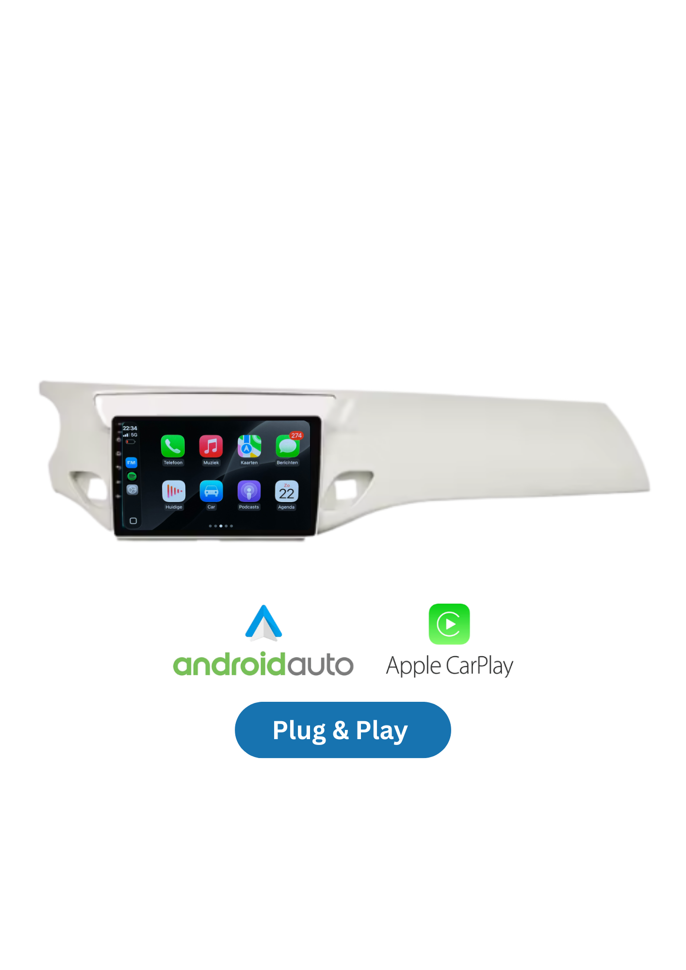Citroen C3 | CarPlay & Android Auto | 2010-2016