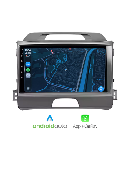 KIA Sportage | CarPlay & Android Auto | 2010–2016 | 64 GB