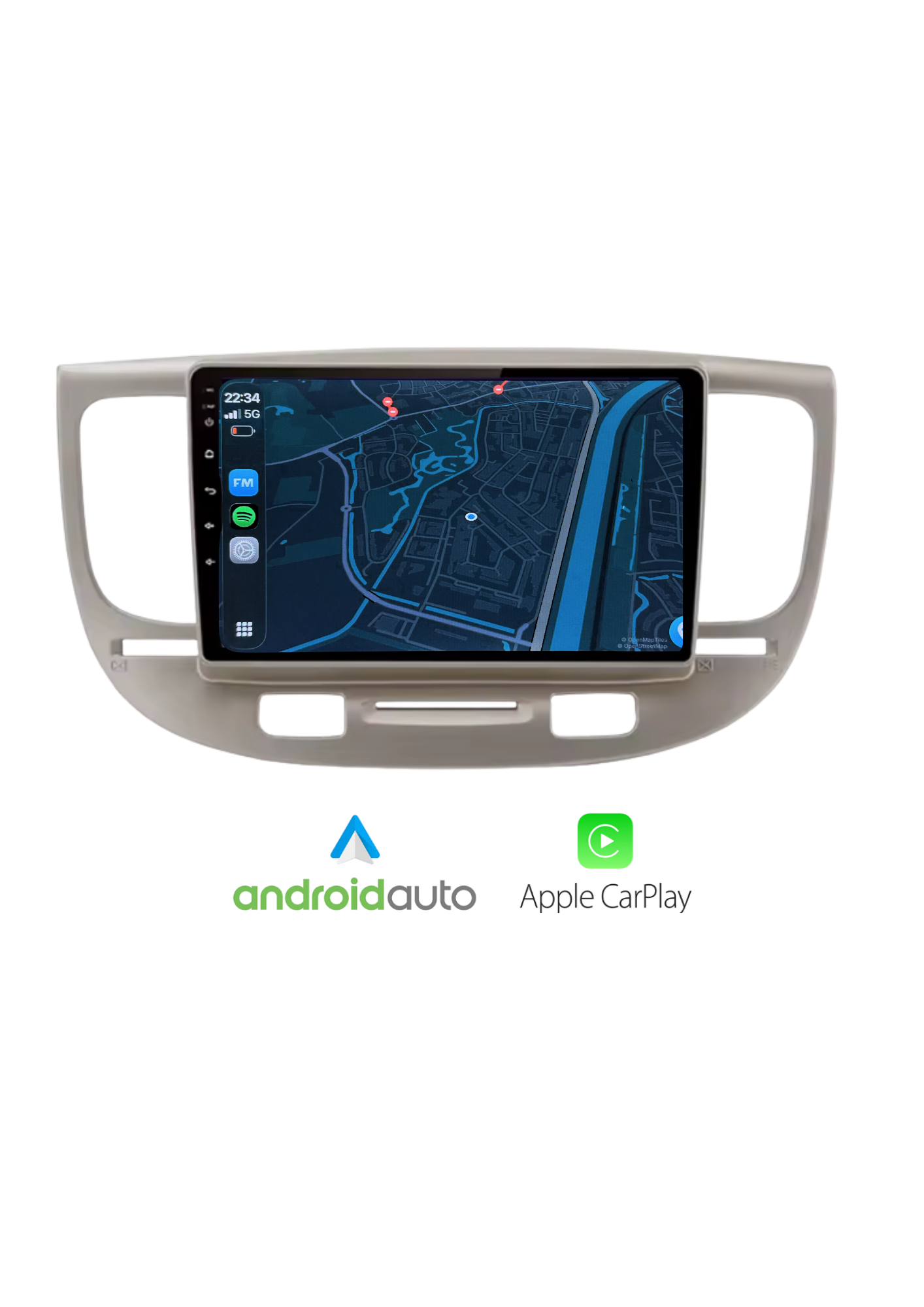 KIA Rio | CarPlay & Android Auto | 2005–2011 | 64 GB