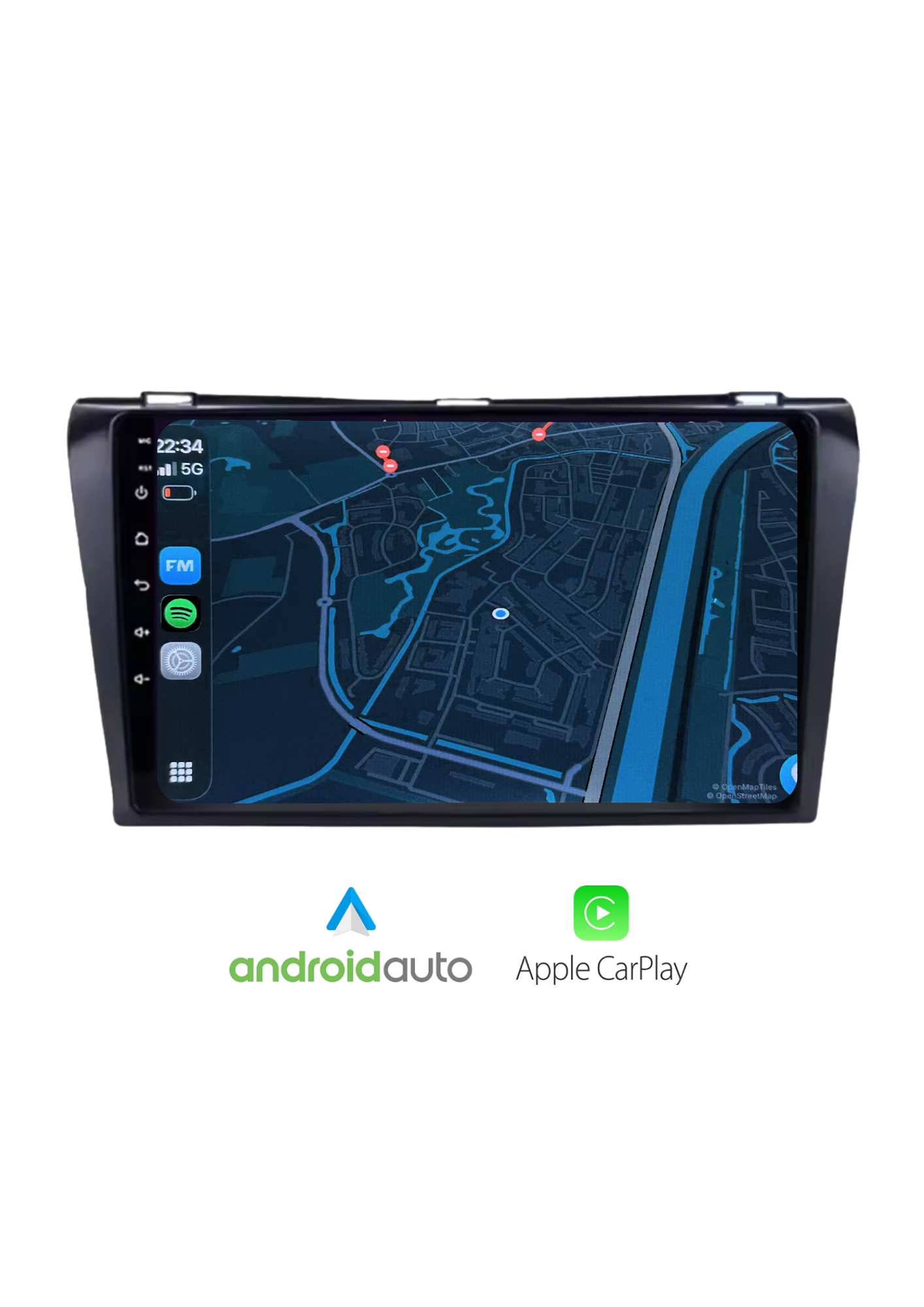 Mazda 3 | CarPlay & Android Auto | 2004–2009 | 64 GB