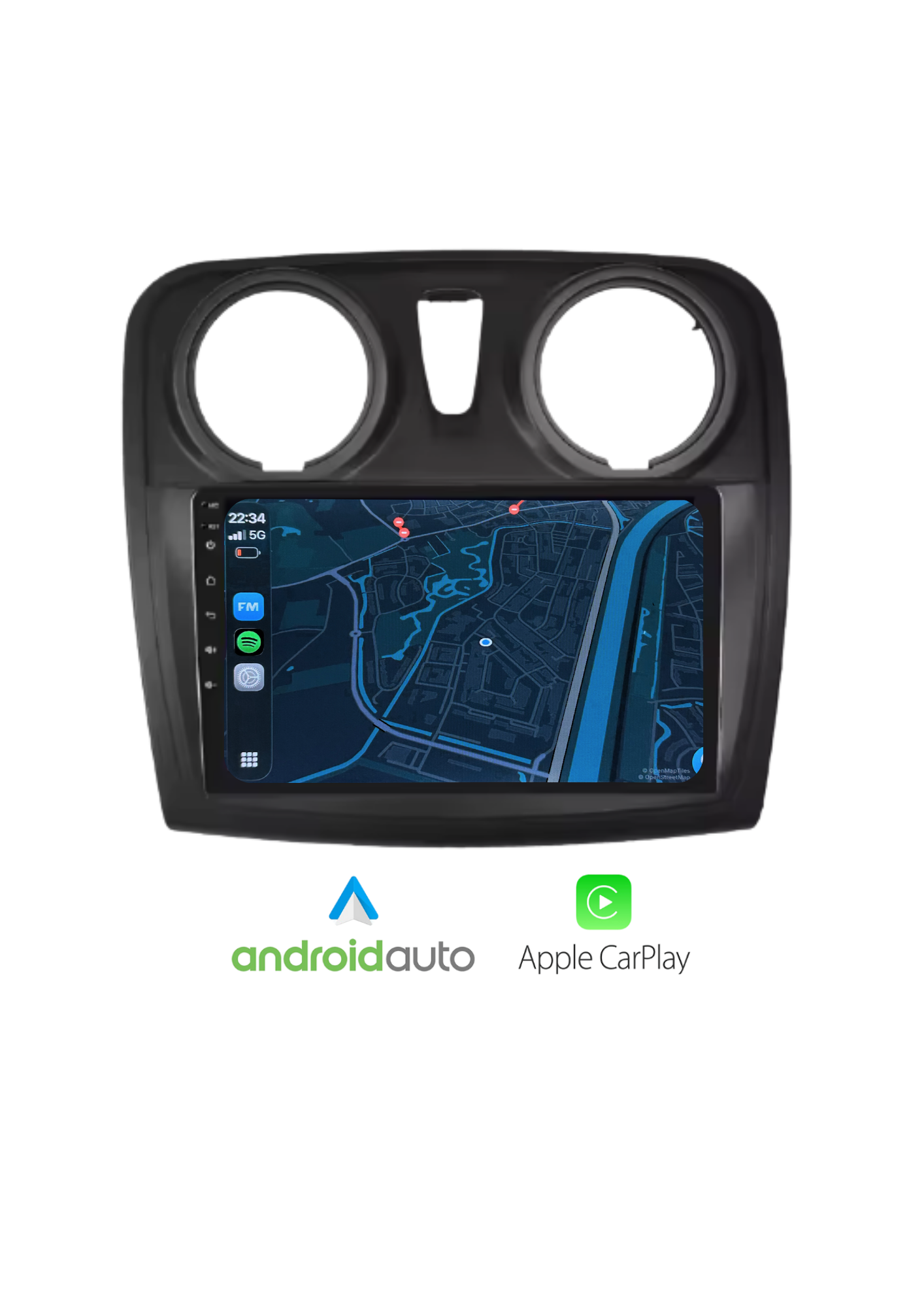 Dacia Sandero | CarPlay & Android Auto | 2014-2017 | 64GB