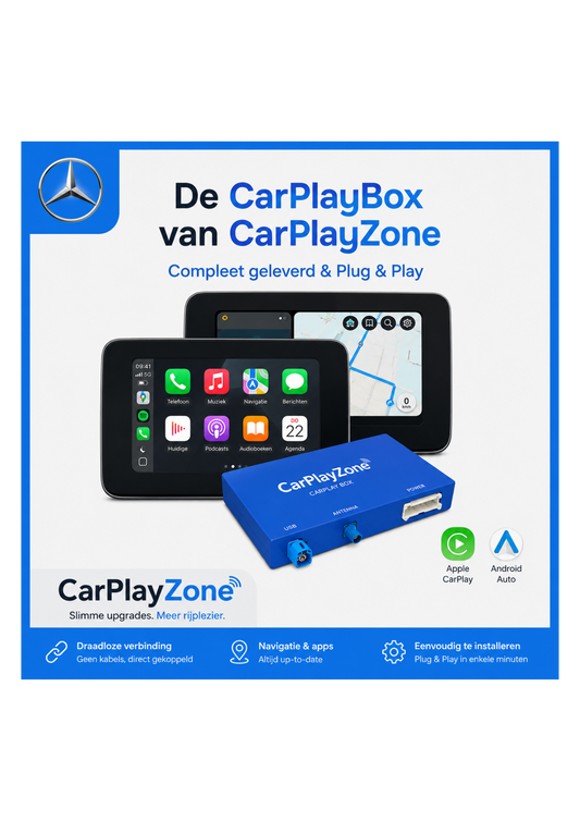 Mercedes CarPlay Box | Drahtloses Apple CarPlay & Android Auto