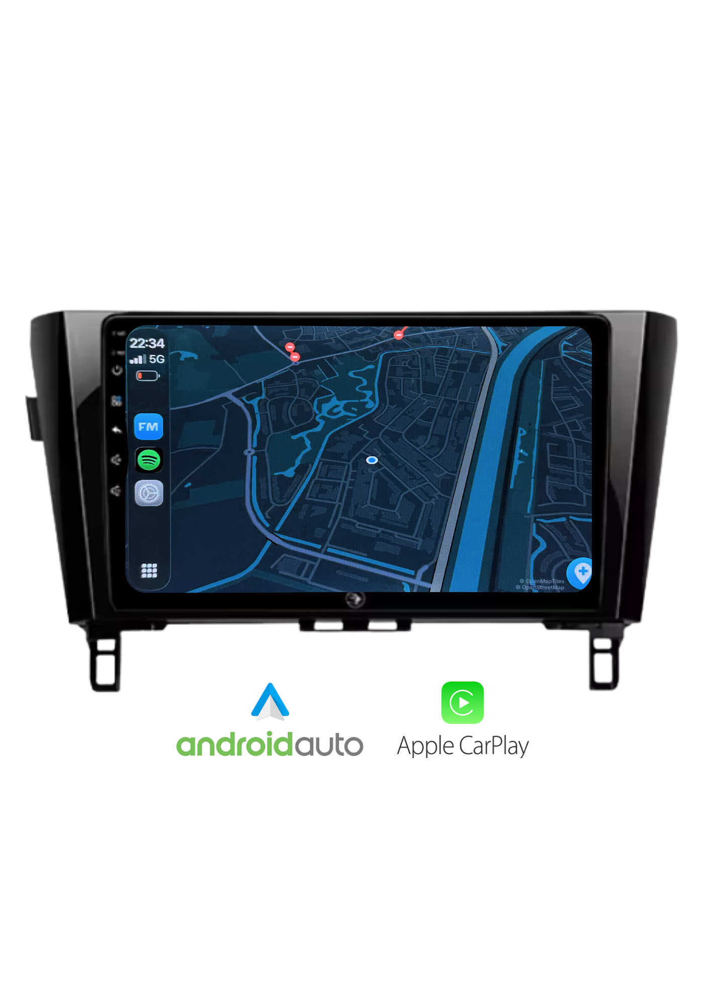 Nissan Qashqai / X-Trail | CarPlay & Android Auto | 2013–2022 | 64 GB