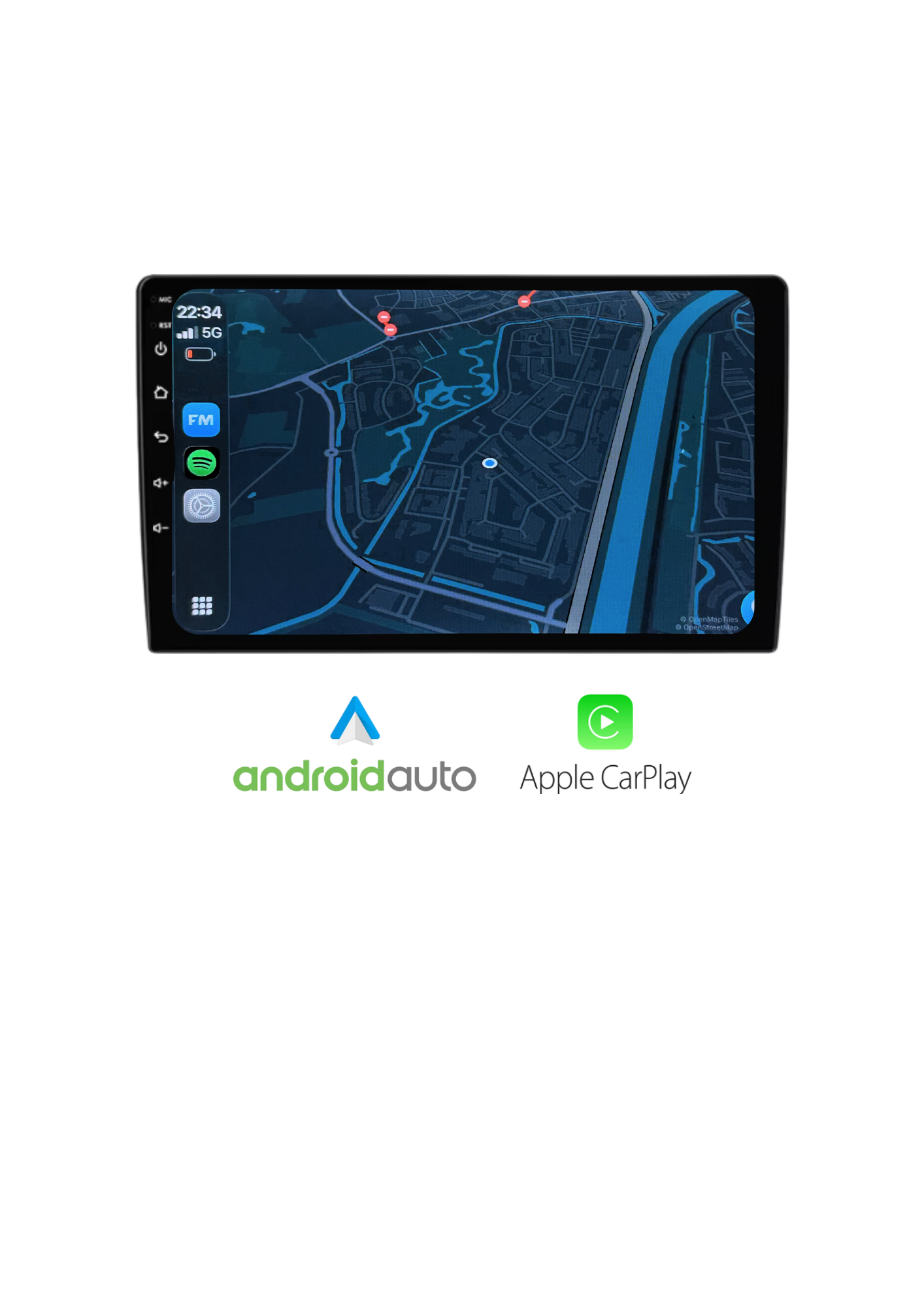 10 Inch - Universal Screen | CarPlay & Android Auto |