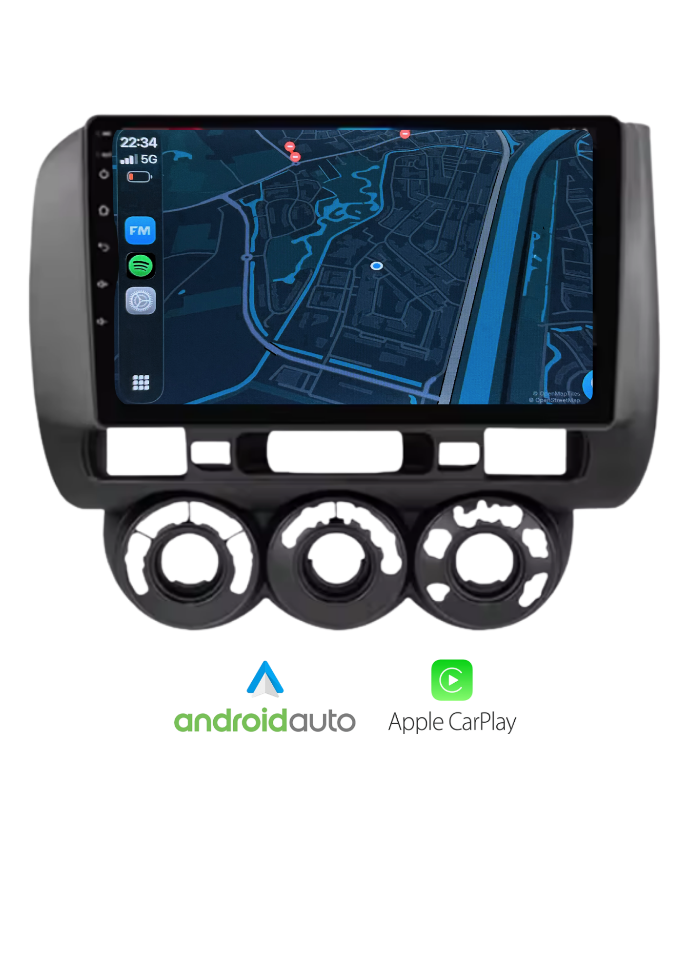 Honda Jazz | CarPlay & Android Auto | 2002–2007 | 64 GB