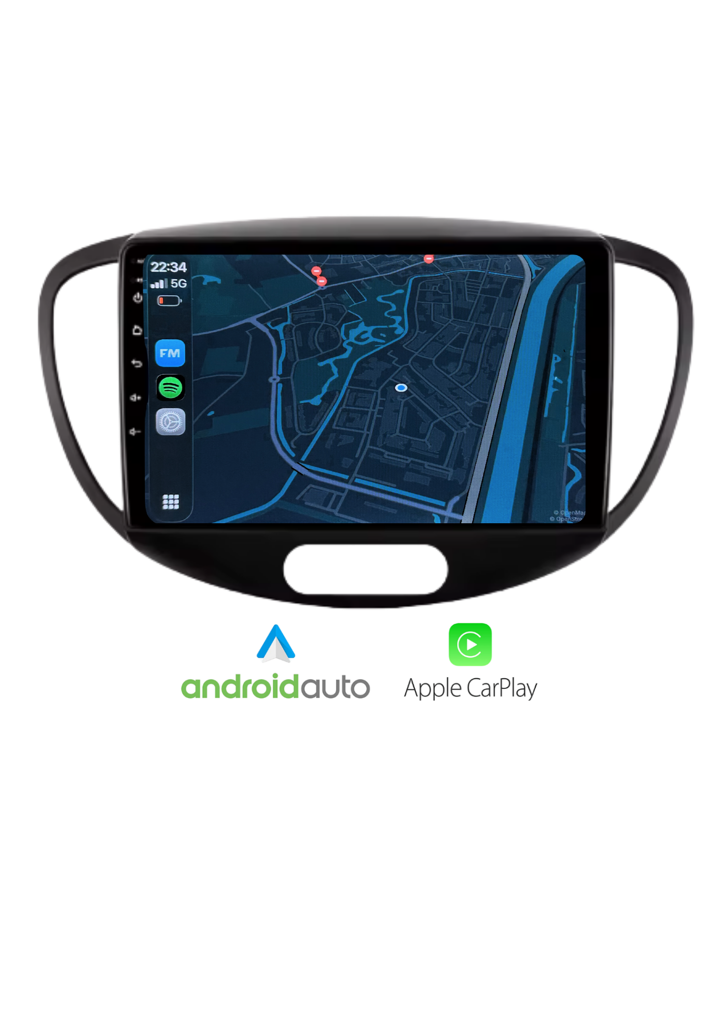 Hyundai I10 | 2007-2013 | Draadloos Carplay & Android auto | 64GB