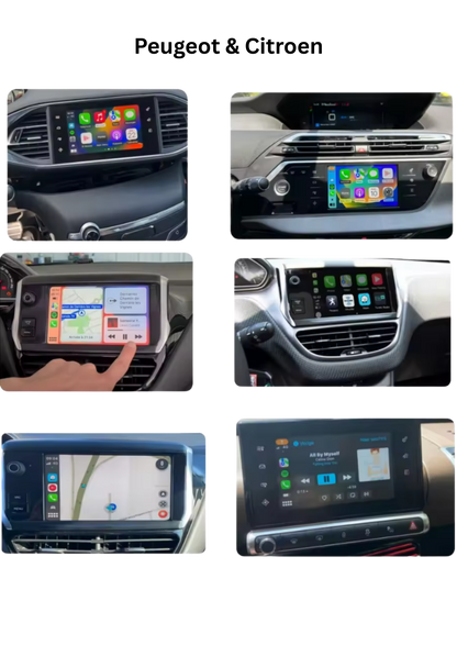 Peugeot & Citroën SMEG CarPlay-Modul | CarPlay & Android Auto | DS4, DS3, C3, C4, C5, C5, 307, 308, 508, 208, 3008