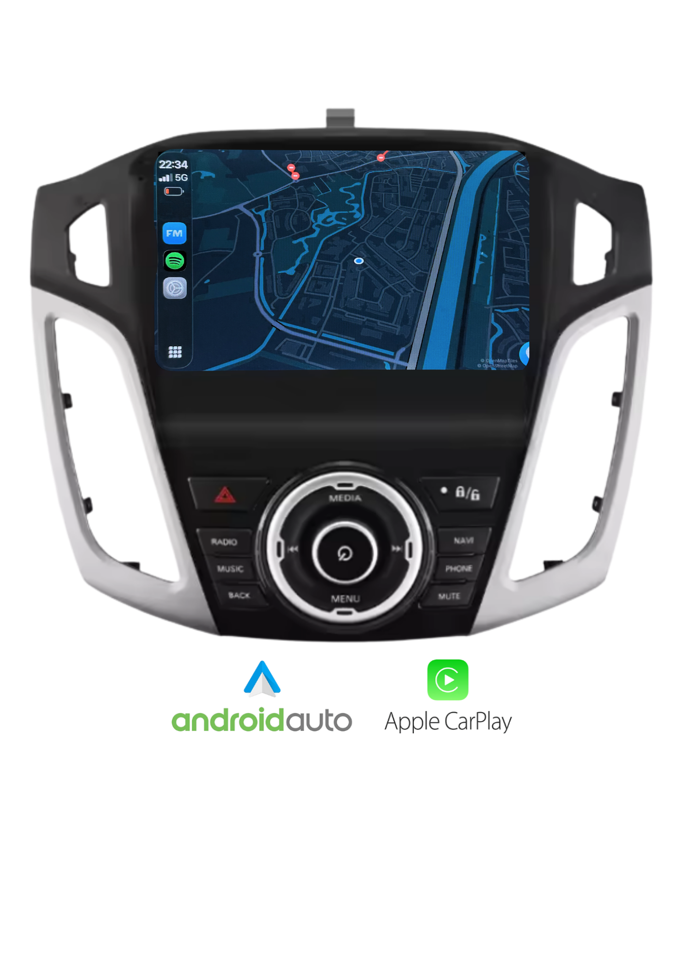 Ford Focus MK3 | CarPlay & Android Auto | 2011–2018 | 64 GB