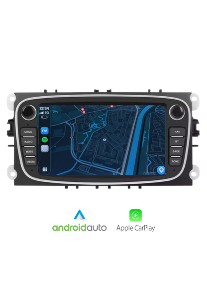 Ford Focus / Mondeo / S-MAX / Galaxy / Transit / Kuga | CarPlay & Android Auto | 64 GB