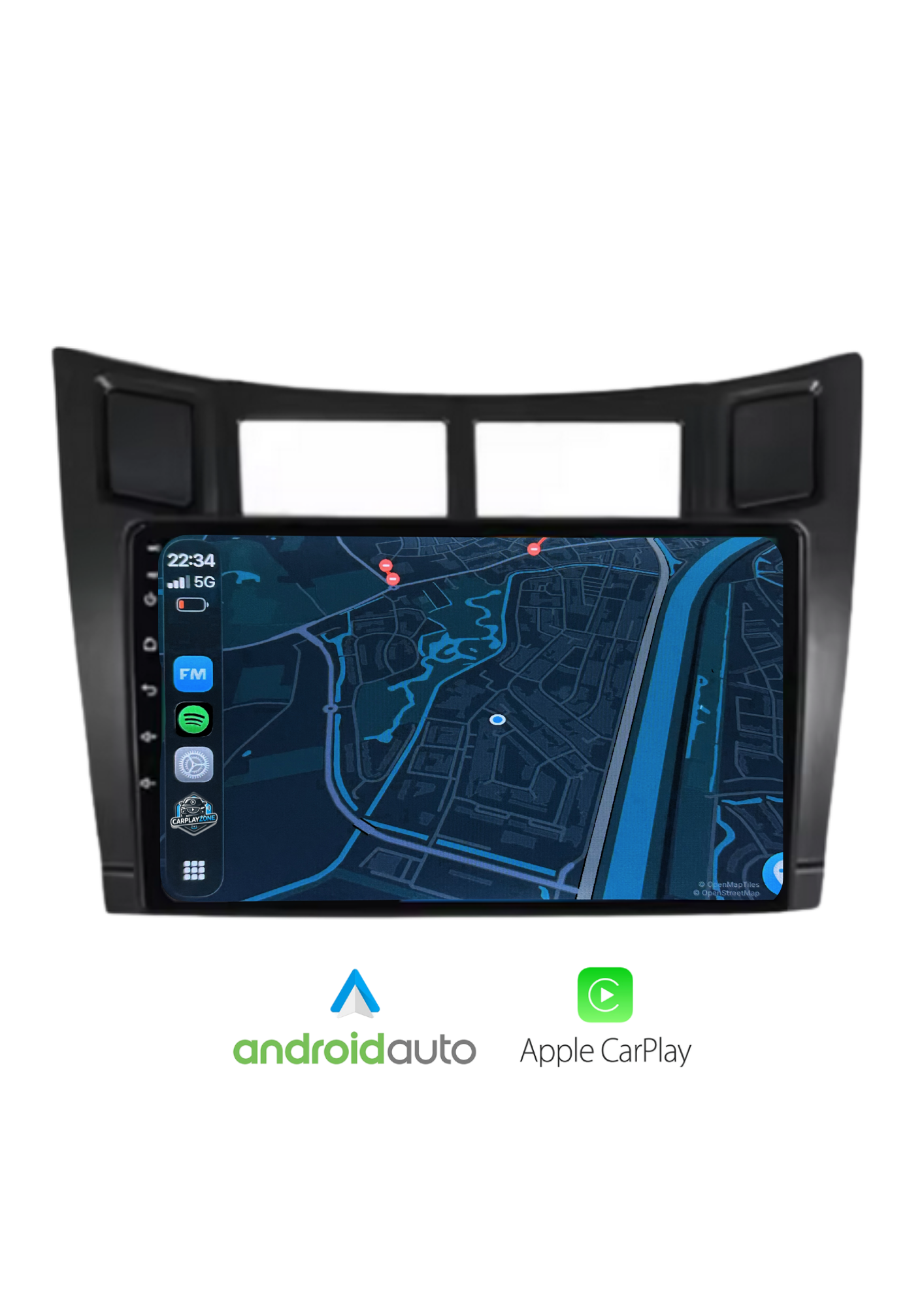 Toyota Yaris | CarPlay & Android Auto | 2005-2011 | 64GB